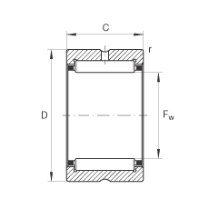 LS RNA4912,  DIN 617/ISO 1206 ˜ʣߴϵ 49