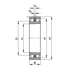 ALS NN3018-AS-K-M-SP,  DIN 5412-4 ˜ʵҪߴ, ǶλS, pFF 1:12 ɷx, ּpСďȲ϶ƹ