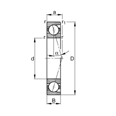 SS B71908-C-T-P4S, {Ɍb|  = 15㣬ƹ
