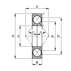 c|S QJ313-MPA,  DIN 628-4 ˜ʵҪߴ, ɷx, ʷփȦ