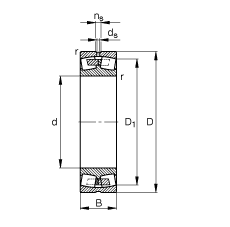 {ĝLS 23056-B-MB,  DIN 635-2 ˜ʵҪߴ